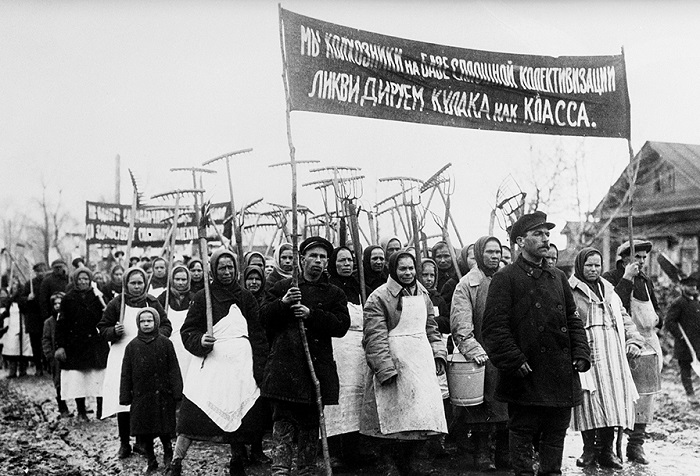 коллективизация, колхозы, кулачество, СССР